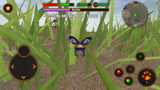 Rhino Beetle Simulator - Gameplay image of android game