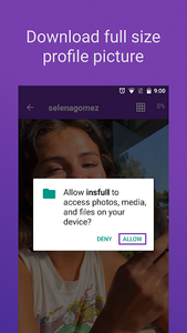 insfull - Big Profile Photo Picture for Instagram - Image screenshot of android app