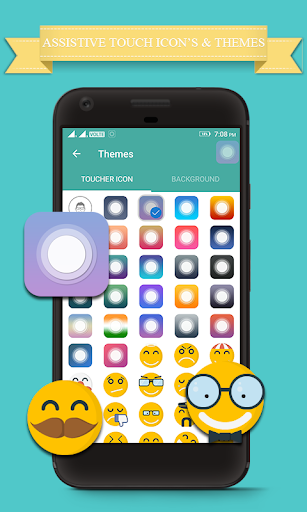 Assistive touch for Phone 8 - OS 11 - عکس برنامه موبایلی اندروید