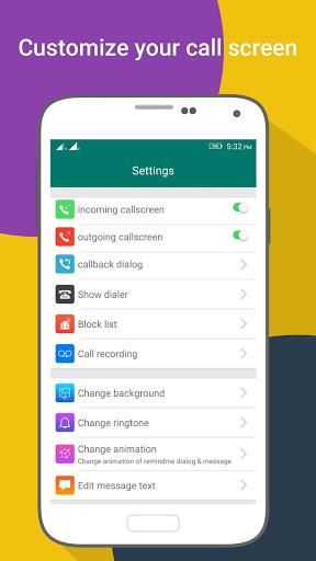 i Call Screen - OS10 Dialer - Image screenshot of android app