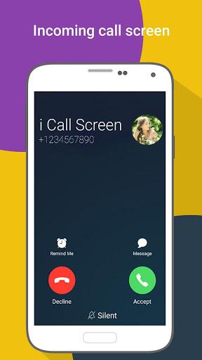 i Call Screen - OS10 Dialer - Image screenshot of android app