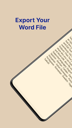 Image To Word - عکس برنامه موبایلی اندروید