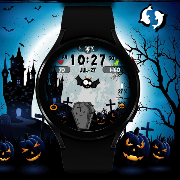 Halloween Dracula Bat & Ghost - عکس برنامه موبایلی اندروید