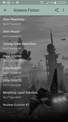 Cool Notification Sounds - عکس برنامه موبایلی اندروید