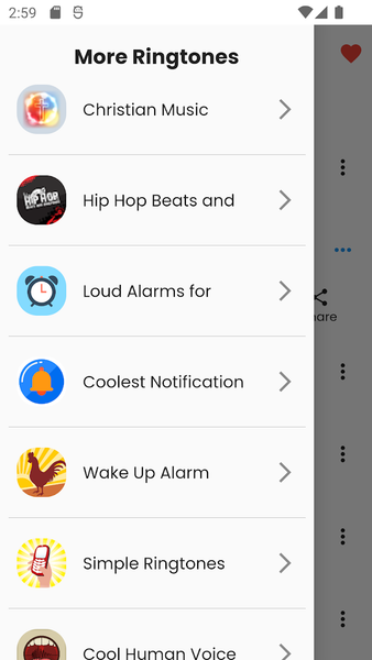 Funny SMS Notification Tones - Image screenshot of android app