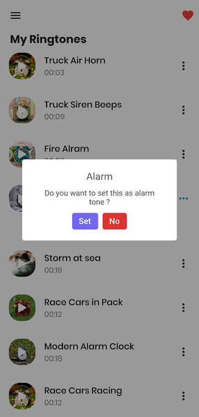 Loud Alarm Sounds & Ringtones - عکس برنامه موبایلی اندروید