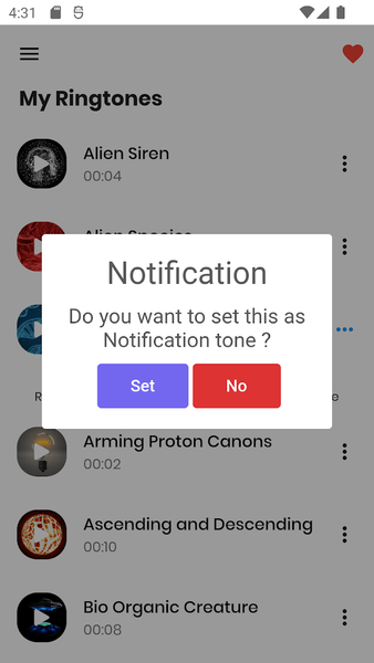 Sci-Fi Ringtones & Alerts - عکس برنامه موبایلی اندروید