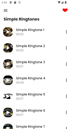 Super Simple Ringtones - عکس برنامه موبایلی اندروید