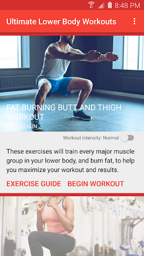 Ultimate Lower Body Workouts - Image screenshot of android app