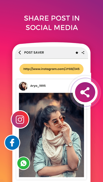 Post Download - Instant Saver - عکس برنامه موبایلی اندروید