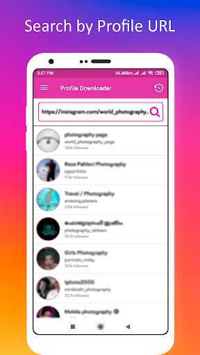 Profile Picture Downloader for Instagram - عکس برنامه موبایلی اندروید