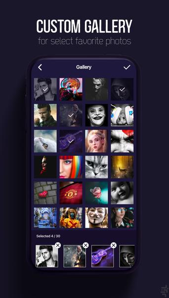 Insta Slider - Image screenshot of android app