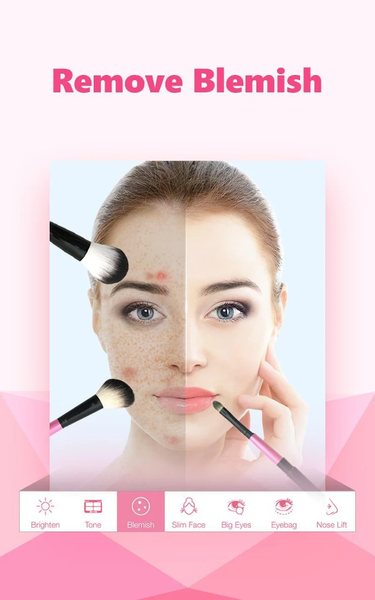 InstaBeauty -Selfie Cam Editor - عکس برنامه موبایلی اندروید