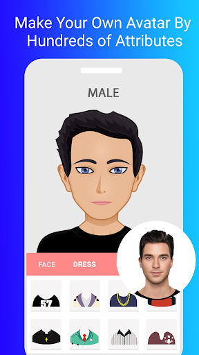 Profile Avatar Maker - عکس برنامه موبایلی اندروید