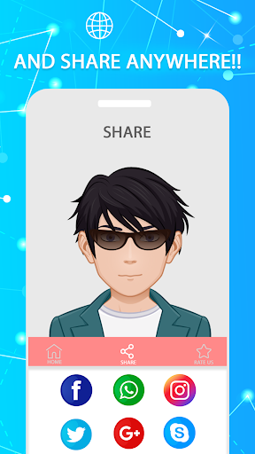 Profile Avatar Maker - عکس برنامه موبایلی اندروید