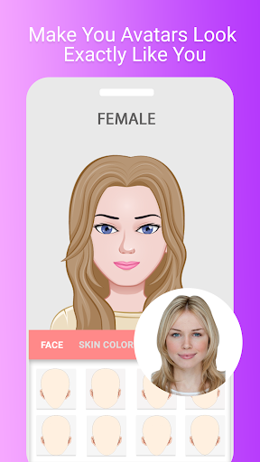 Profile Avatar Maker - عکس برنامه موبایلی اندروید