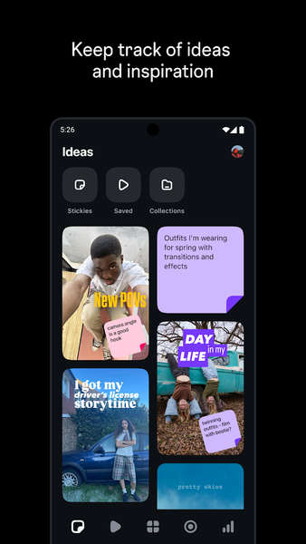 Edits, an Instagram app - عکس برنامه موبایلی اندروید