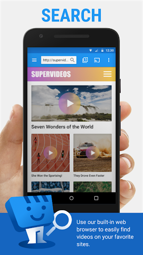 Web Video Cast | Browser to TV - Image screenshot of android app