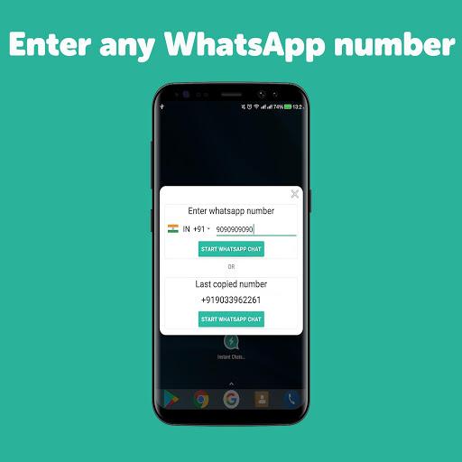 Instant Chat for WA - Image screenshot of android app