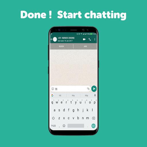 Instant Chat for WA - Image screenshot of android app