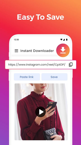 InStory Saver-Video Downloader - Image screenshot of android app