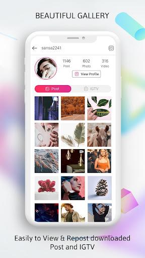Reposta photos, videos - Image screenshot of android app