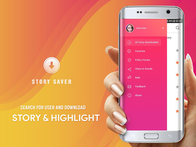 Story Saver - عکس برنامه موبایلی اندروید