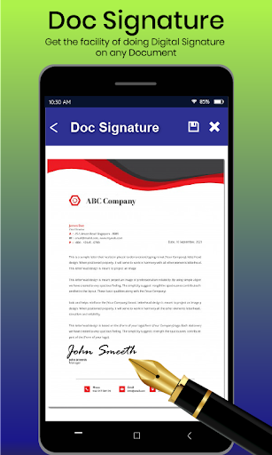 Signature Maker Digital Sign - عکس برنامه موبایلی اندروید