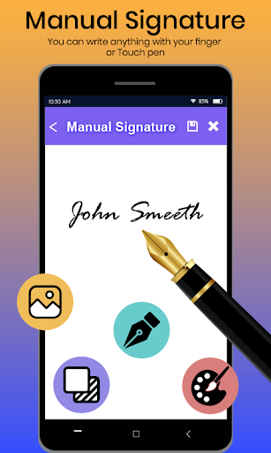 Doc Sign : Digital Signature - عکس برنامه موبایلی اندروید