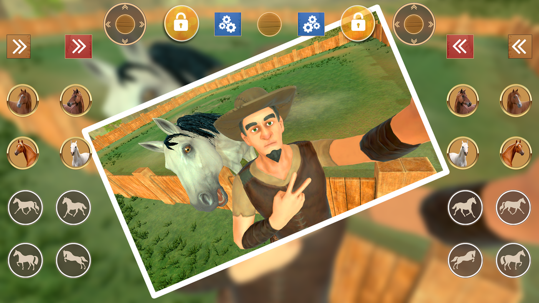 Horse riding stories - Gameplay image of android game