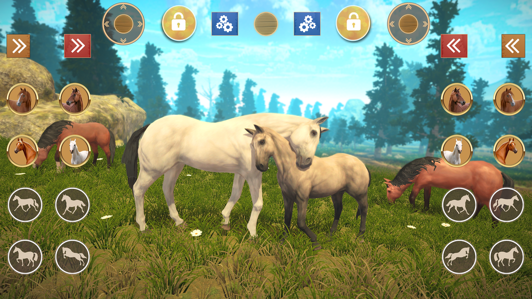Horse riding stories - عکس بازی موبایلی اندروید