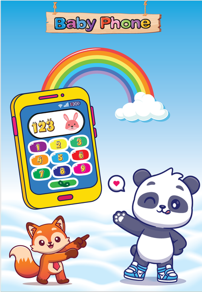 Baby Phone Animals Game - Gameplay image of android game