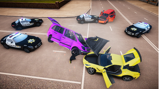 Car Simulator: Crash City - Gameplay image of android game