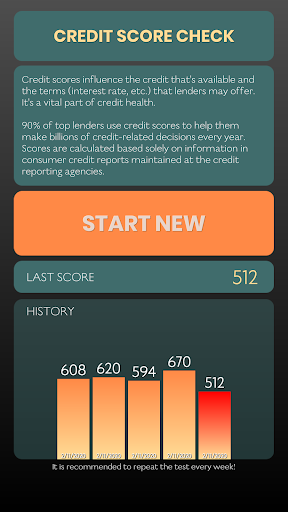 Credit Score Check & Report - Image screenshot of android app