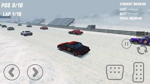 Dirt Track Stock Cars - Gameplay image of android game
