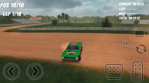 Dirt Track Stock Cars - Gameplay image of android game