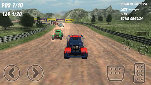 Big Truck Rallycross - Gameplay image of android game