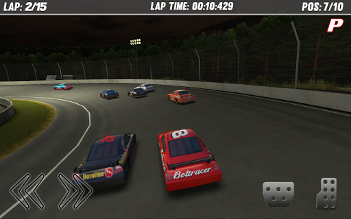 Thunder Stock Cars - Gameplay image of android game