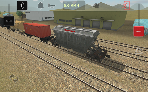 Train and rail yard simulator - عکس بازی موبایلی اندروید