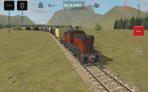 Train and rail yard simulator - عکس بازی موبایلی اندروید