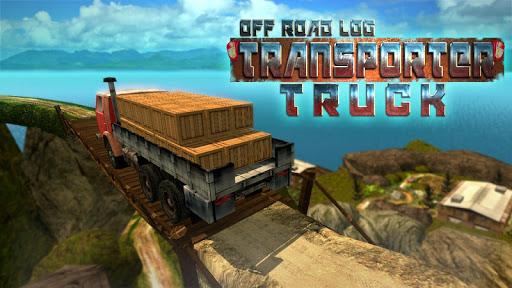 Offroad Log Transporter - Gameplay image of android game