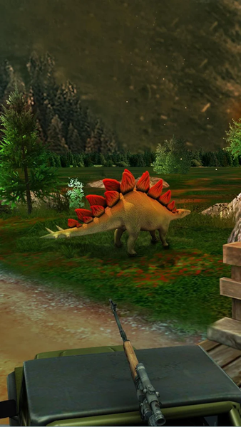 Safari Dino Hunter 3D - Gameplay image of android game