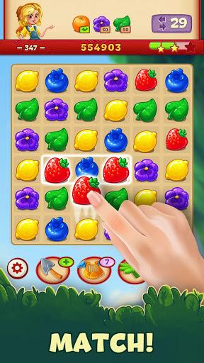 Jacky's Farm: match 3 puzzle - Gameplay image of android game