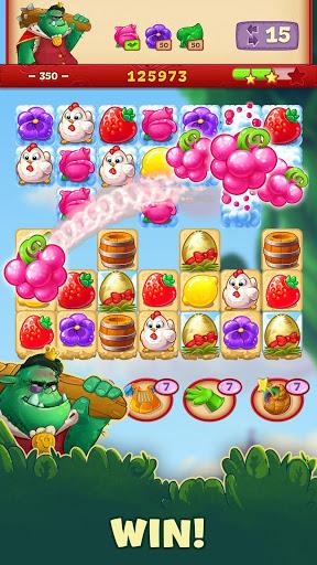 Jacky's Farm: match 3 puzzle - Gameplay image of android game