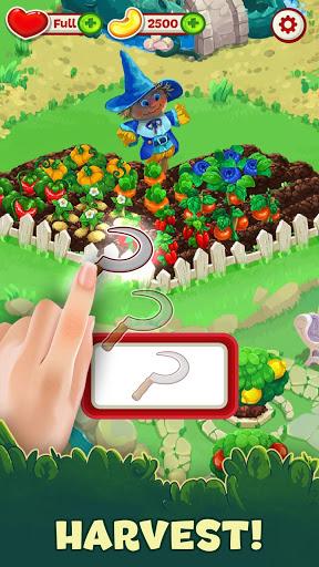 Jacky's Farm: match 3 puzzle - Gameplay image of android game