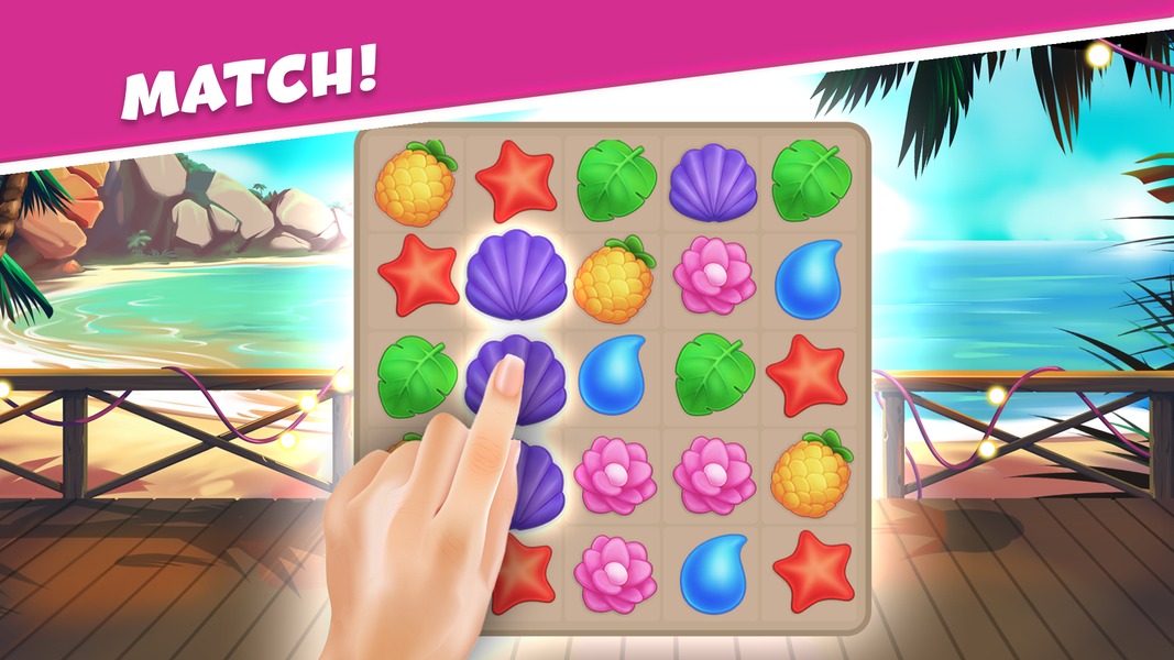 Open House: Match 3 puzzles - Gameplay image of android game
