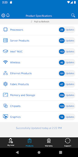 Intel® Support App - عکس برنامه موبایلی اندروید