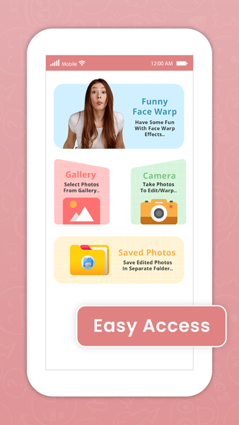 Warp Face Funny: Photo Warp - عکس برنامه موبایلی اندروید