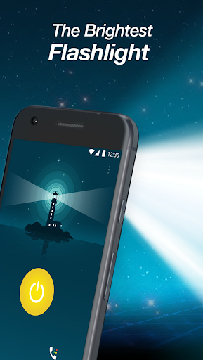 Brightest Flashlight - LED Light, Call Screen - Image screenshot of android app