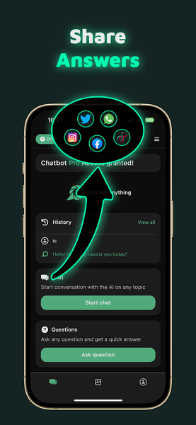 Chatbot AI - Ask AI Assistant - Image screenshot of android app